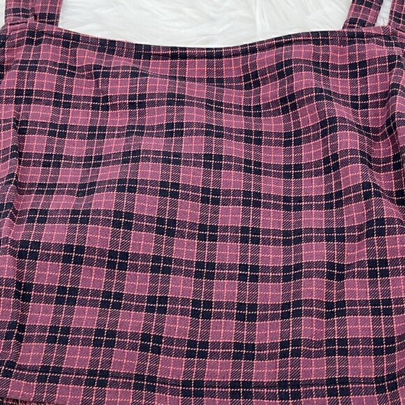 NEW Volcom Chicheck Urself Top Women's Size 8 Medium Cropped Fitted Tube Top - Picture 2 of 10